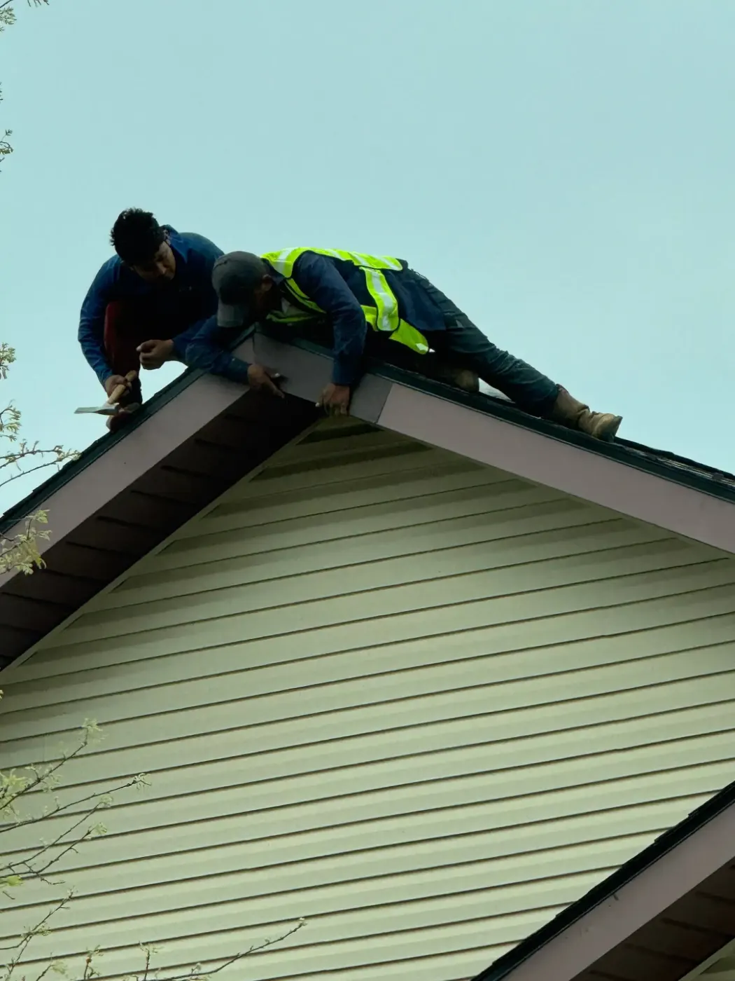 Commercial roof inspection documented in Ellettsville
